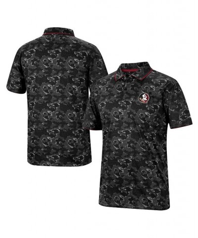 Men's Black Florida State Seminoles Speedman Polo Shirt $28.04 Polo Shirts