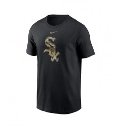 Men's Black Chicago White Sox Camo Logo Team T-shirt $19.35 T-Shirts