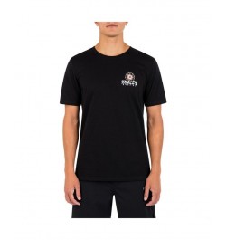 Men's Everyday Cosmic Groove Short Sleeves T-shirt Black $17.09 T-Shirts