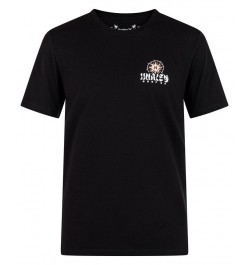 Men's Everyday Cosmic Groove Short Sleeves T-shirt Black $17.09 T-Shirts