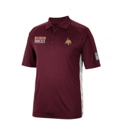 Men's Maroon Texas State Bobcats OHT Military-Inspired Appreciation Snow Camo Polo Shirt $25.20 Polo Shirts