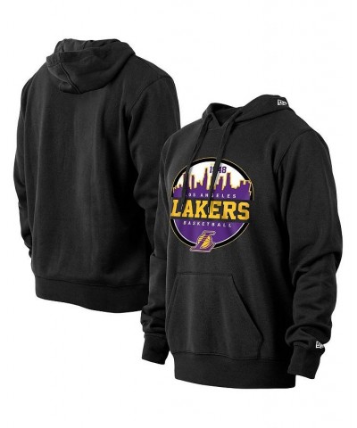 Men's Black Los Angeles Lakers Localized Pullover Hoodie $32.23 Sweatshirt