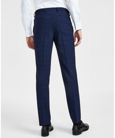 Men's Modern-Fit Wool Suit Pants Multi $72.80 Suits