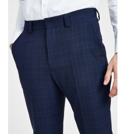 Men's Modern-Fit Wool Suit Pants Multi $72.80 Suits