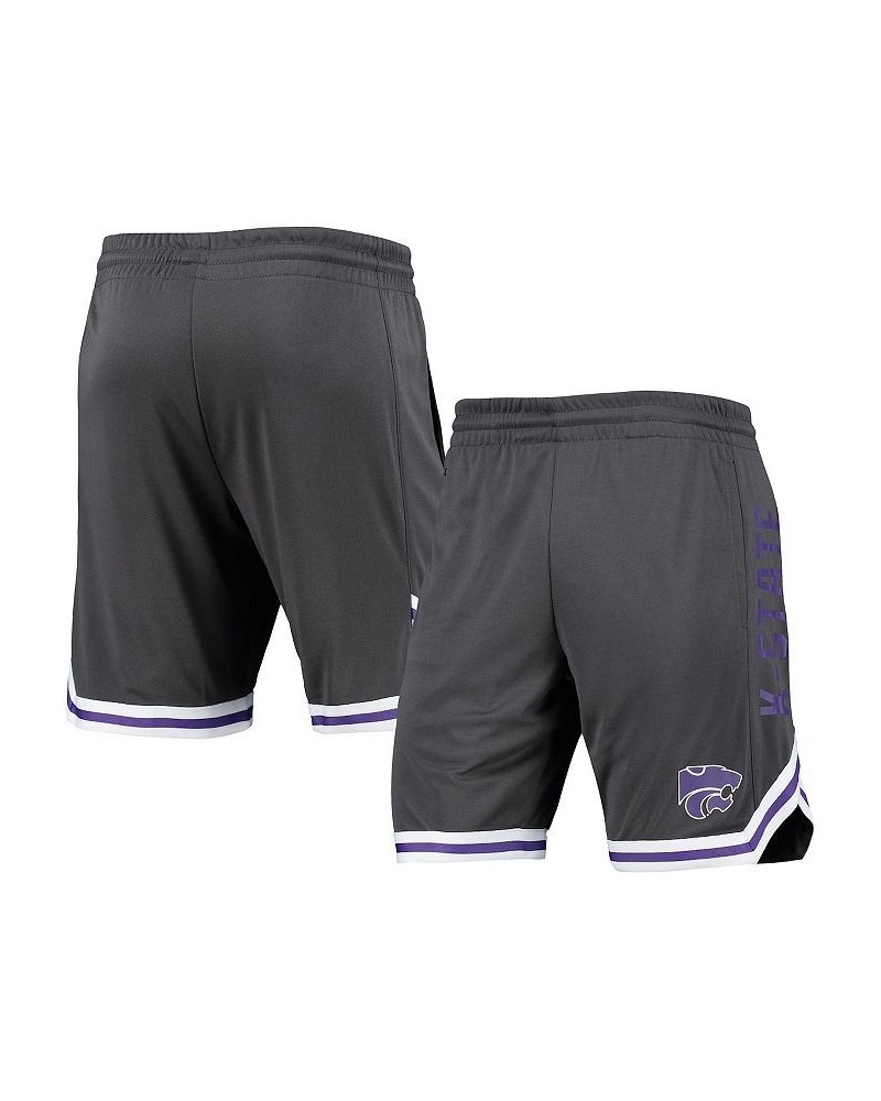 Men's Charcoal Kansas State Wildcats Continuity Shorts $23.59 Shorts