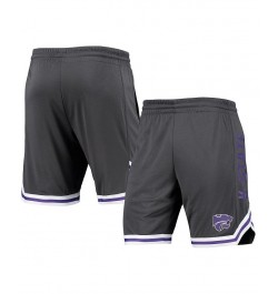 Men's Charcoal Kansas State Wildcats Continuity Shorts $23.59 Shorts