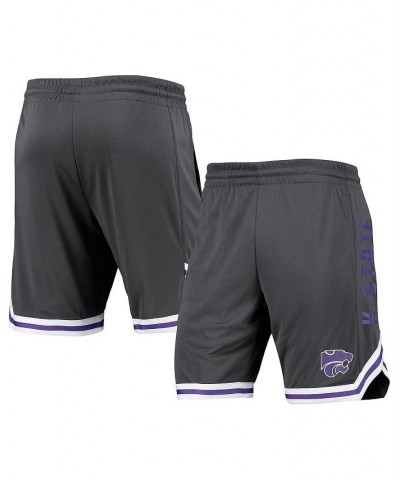 Men's Charcoal Kansas State Wildcats Continuity Shorts $23.59 Shorts