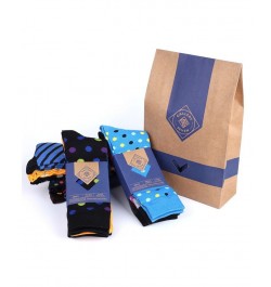 Men's Funky Colorful Dress Socks Pack of 12 PD03 $20.52 Socks