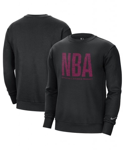 Men's Black NBA Team 31 Essential Pullover Sweatshirt $38.25 Sweatshirt