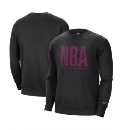 Men's Black NBA Team 31 Essential Pullover Sweatshirt $38.25 Sweatshirt