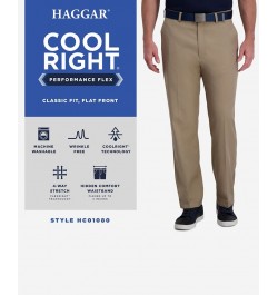 Cool Right Performance Flex Classic Fit Flat Front Pant Dark Grey $24.75 Pants