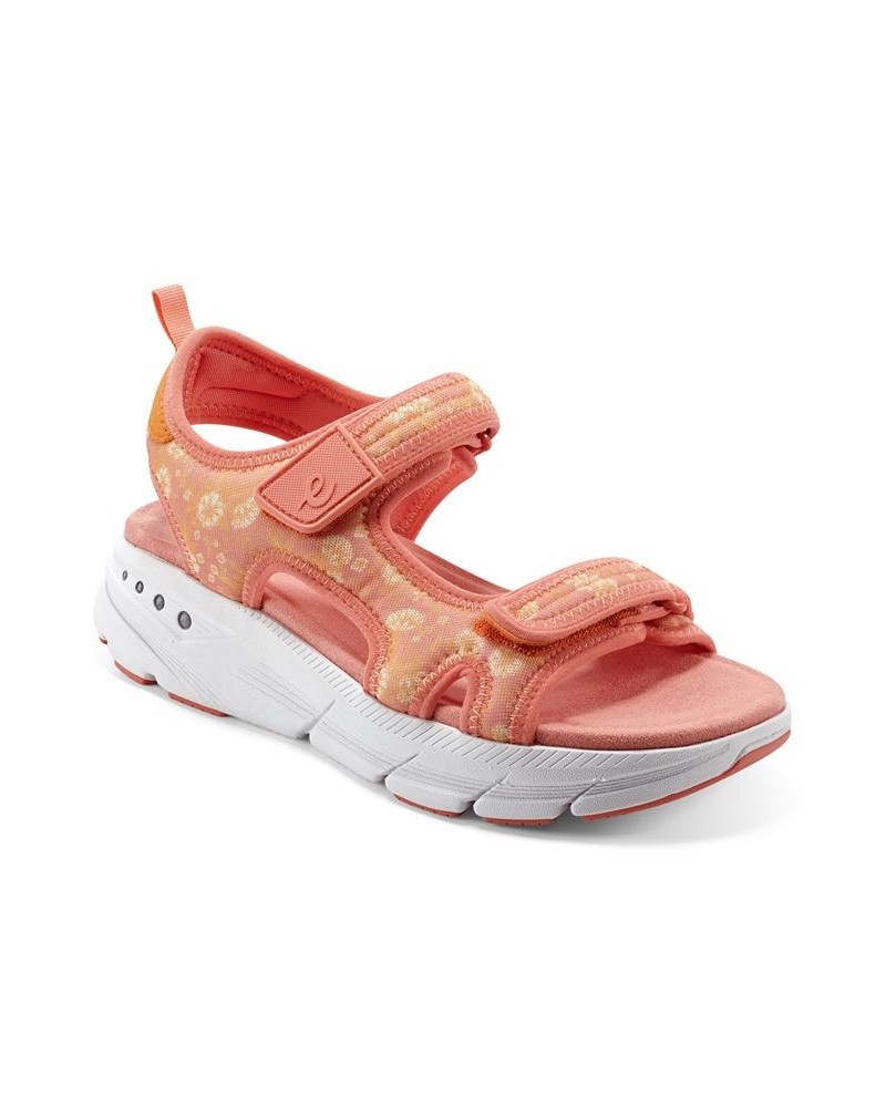 Women's Maison Emove Walking Sandals Orange $41.83 Shoes