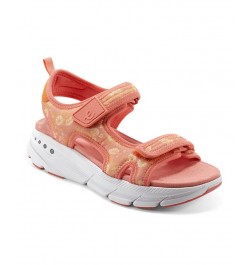 Women's Maison Emove Walking Sandals Orange $41.83 Shoes