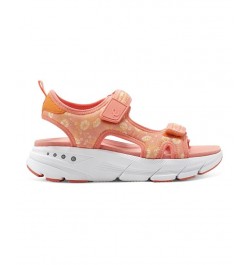 Women's Maison Emove Walking Sandals Orange $41.83 Shoes