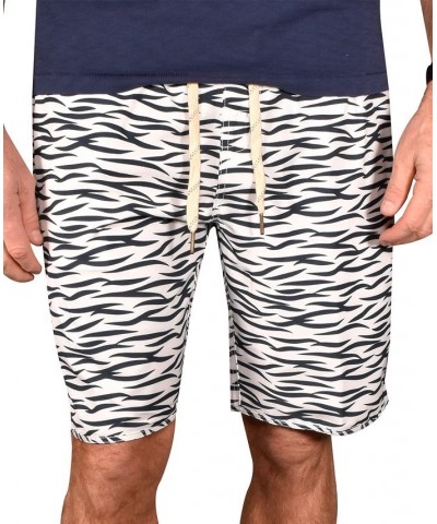 Men's Tiger Stripe Windjammer Hybrid Shorts Blue $34.50 Shorts