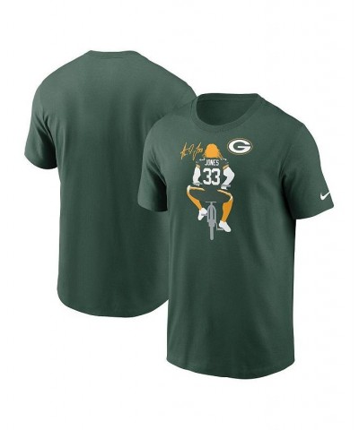 Men's Aaron Jones Green Green Bay Packers Player Graphic T-shirt $20.70 T-Shirts