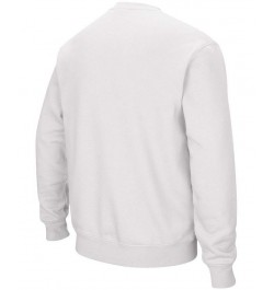 Men's White Pitt Panthers Arch Logo Sweatshirt $32.39 Sweatshirt