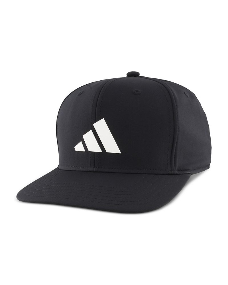 Men's 3-Bar UPF 50 Snapback Hat Black $17.88 Accessories