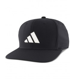 Men's 3-Bar UPF 50 Snapback Hat Black $17.88 Accessories