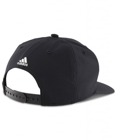 Men's 3-Bar UPF 50 Snapback Hat Black $17.88 Accessories