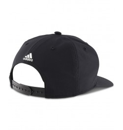 Men's 3-Bar UPF 50 Snapback Hat Black $17.88 Accessories