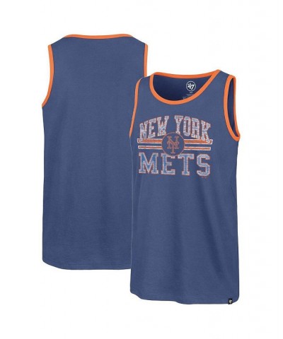 Men's Royal New York Mets Winger Franklin Tank Top $20.16 T-Shirts