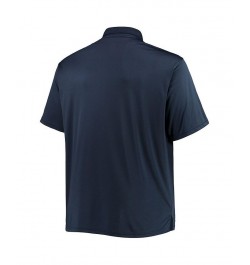 Men's Navy, Charcoal Milwaukee Brewers Big and Tall Two-Pack Polo Shirt Set $29.20 Polo Shirts