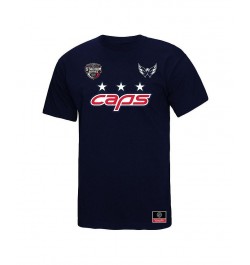 Men's Navy Washington Capitals 2023 NHL Stadium Series Team T-shirt $27.49 T-Shirts