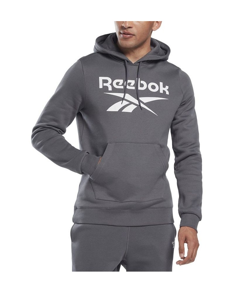 Men's Logo-Print Fleece Hoodie & Joggers Pure Grey $21.99 Sweatshirt