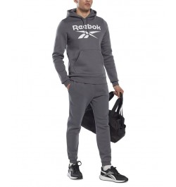 Men's Logo-Print Fleece Hoodie & Joggers Pure Grey $21.99 Sweatshirt