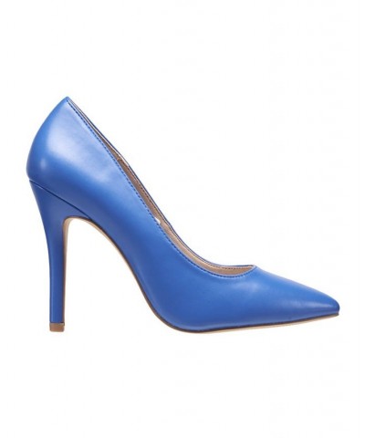 Women's Sierra Pumps Royal Blue $36.72 Shoes