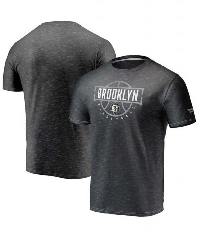 Men's Charcoal Brooklyn Nets Give-N-Go T-shirt $12.88 T-Shirts