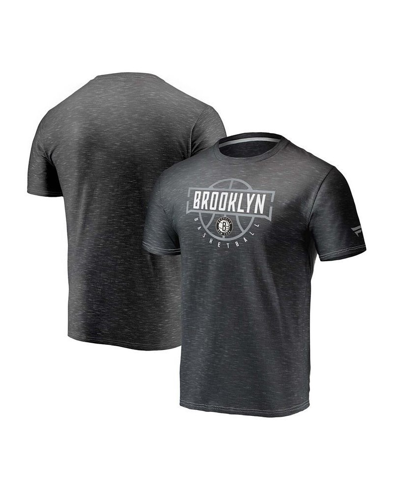 Men's Charcoal Brooklyn Nets Give-N-Go T-shirt $12.88 T-Shirts