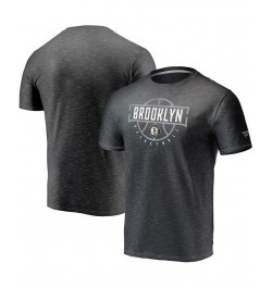 Men's Charcoal Brooklyn Nets Give-N-Go T-shirt $12.88 T-Shirts