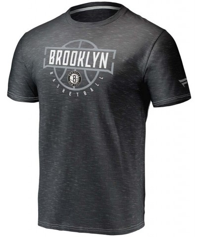 Men's Charcoal Brooklyn Nets Give-N-Go T-shirt $12.88 T-Shirts