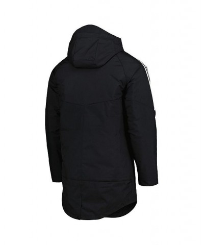 Men's Black Portland Timbers Stadium Parka Raglan Full-Zip Hoodie Jacket $81.70 Jackets