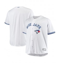 Men's White Toronto Blue Jays Big and Tall Home Replica Team Jersey $34.10 Jersey