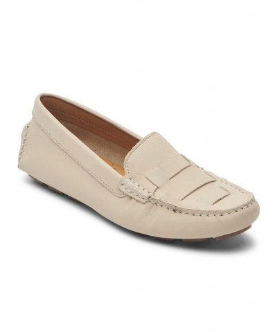 Women's Bayview Woven Slip-On Loafer Ivory/Cream $51.30 Shoes