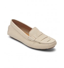 Women's Bayview Woven Slip-On Loafer Ivory/Cream $51.30 Shoes