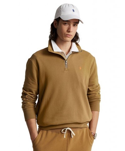 The RL Fleece Sweatshirt Tan/Beige $50.11 Sweatshirt