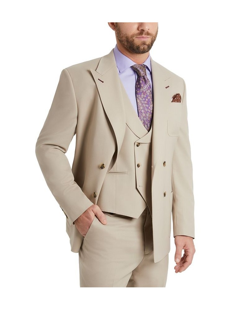 Men's Classic-Fit Tan Suit Jacket Tan/Beige $143.55 Suits