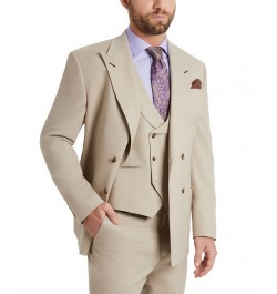 Men's Classic-Fit Tan Suit Jacket Tan/Beige $143.55 Suits