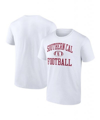 Men's Branded White USC Trojans First Sprint Team T-shirt $15.68 T-Shirts