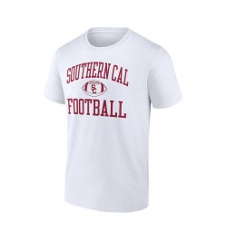 Men's Branded White USC Trojans First Sprint Team T-shirt $15.68 T-Shirts