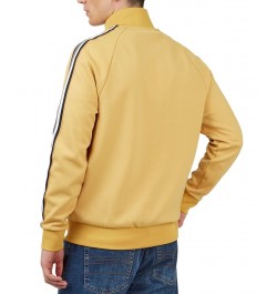 Men's House Taped Full-Zip Track Jacket Yellow $57.12 Sweatshirt