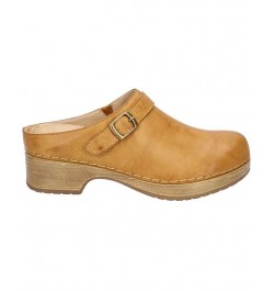 Women's Shira Slip Resistant Clogs Yellow $39.95 Shoes