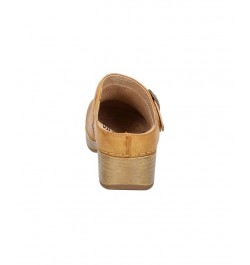 Women's Shira Slip Resistant Clogs Yellow $39.95 Shoes