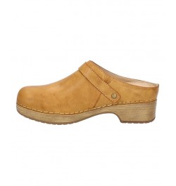 Women's Shira Slip Resistant Clogs Yellow $39.95 Shoes