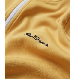 Men's House Taped Full-Zip Track Jacket Yellow $57.12 Sweatshirt