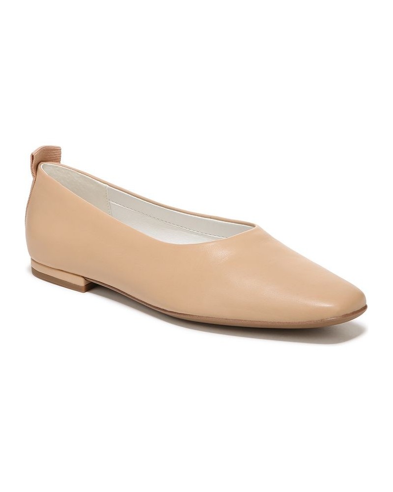 Vana Ballet Flats Orange Faux Leather $45.50 Shoes